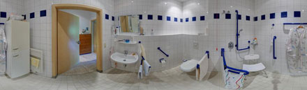 Badezimmer | Maria-Droste-Haus | 360° Ansicht